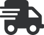 Lieferwagen-Icon als Symbol für schnelle Lieferung bei fliegengitter-direkt.de